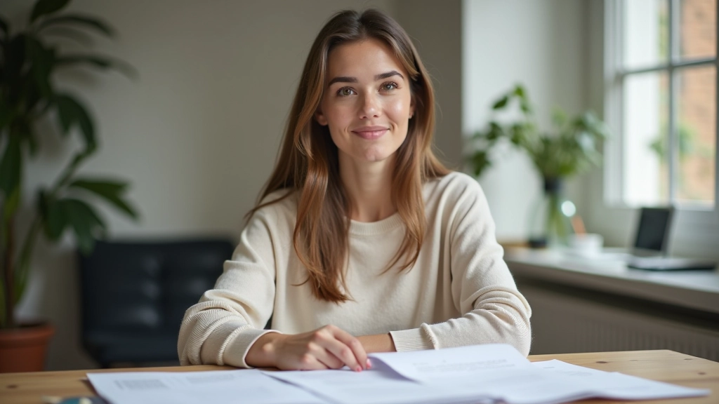 Taschenrechner und Versicherungsunterlagen auf Schreibtisch zur Berechnung der Selbstbeteiligung